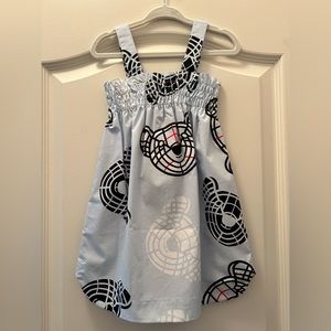 Burberry Baby Girl’s Emmylou Smocked Bear-Print Sundress